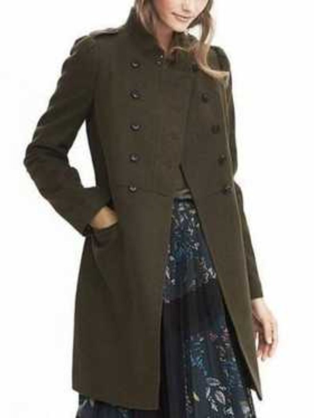 Banana Republic Wool Trench